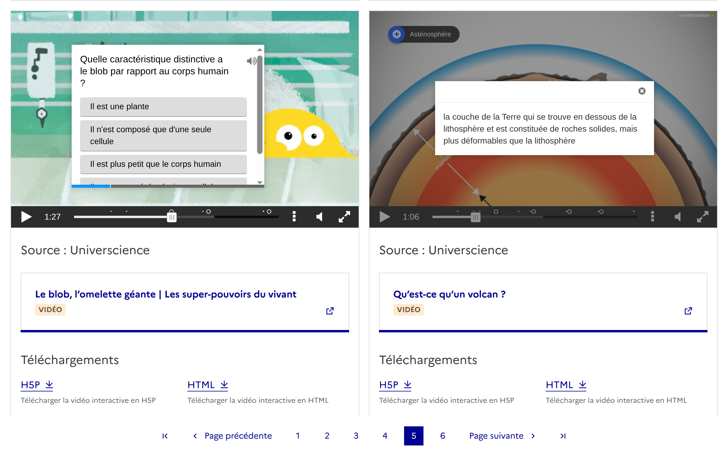 Génération de vidéo interactive